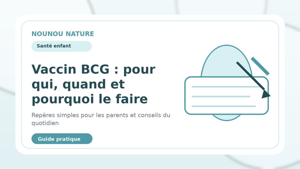 Vaccin BCG : pour qui, quand et pourquoi le faire