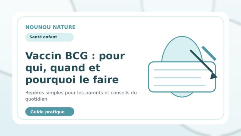Vaccin BCG : pour qui, quand et pourquoi le faire
