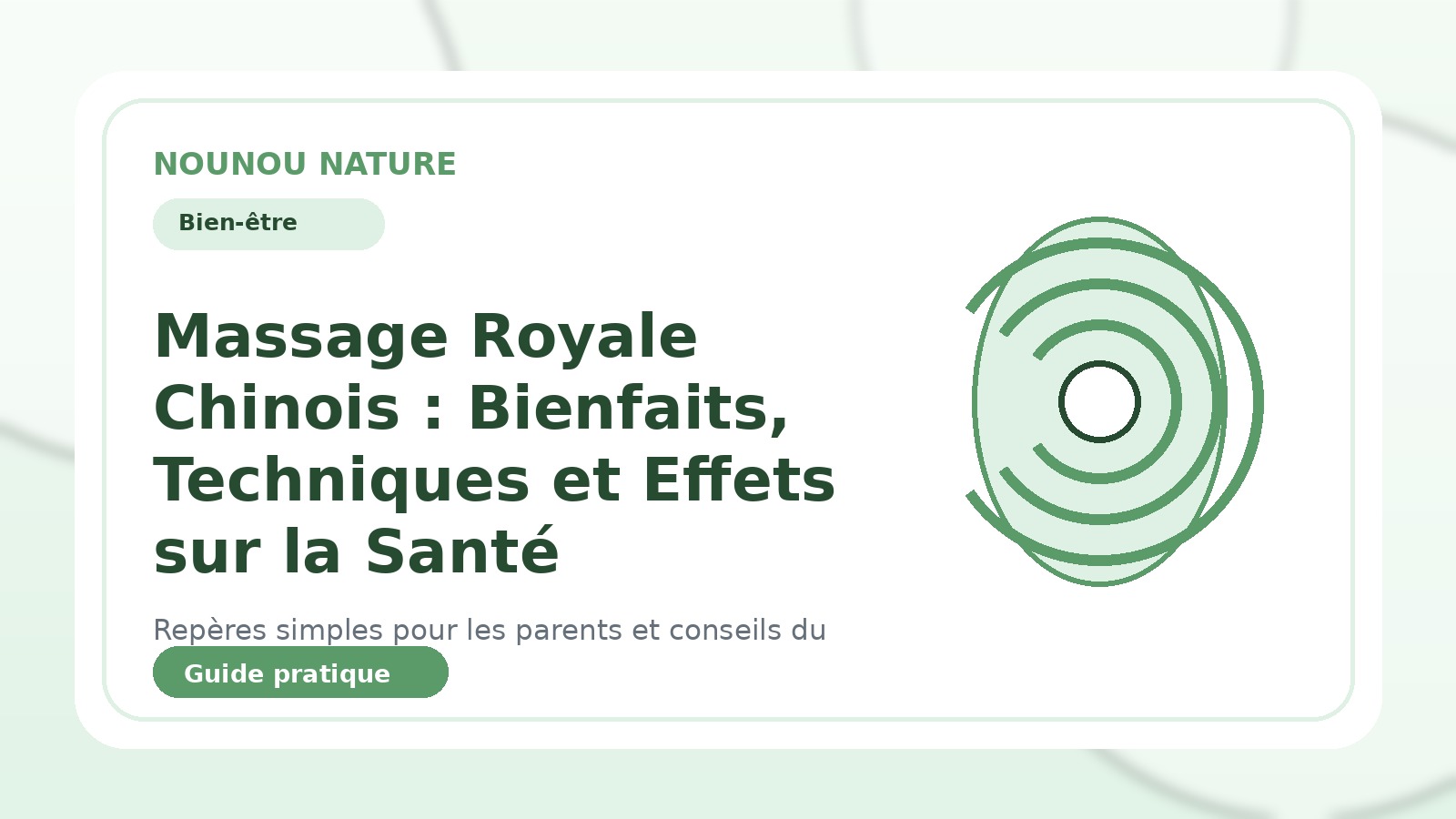 Massage Royale Chinois : Bienfaits, Techniques et Effets sur la Santé