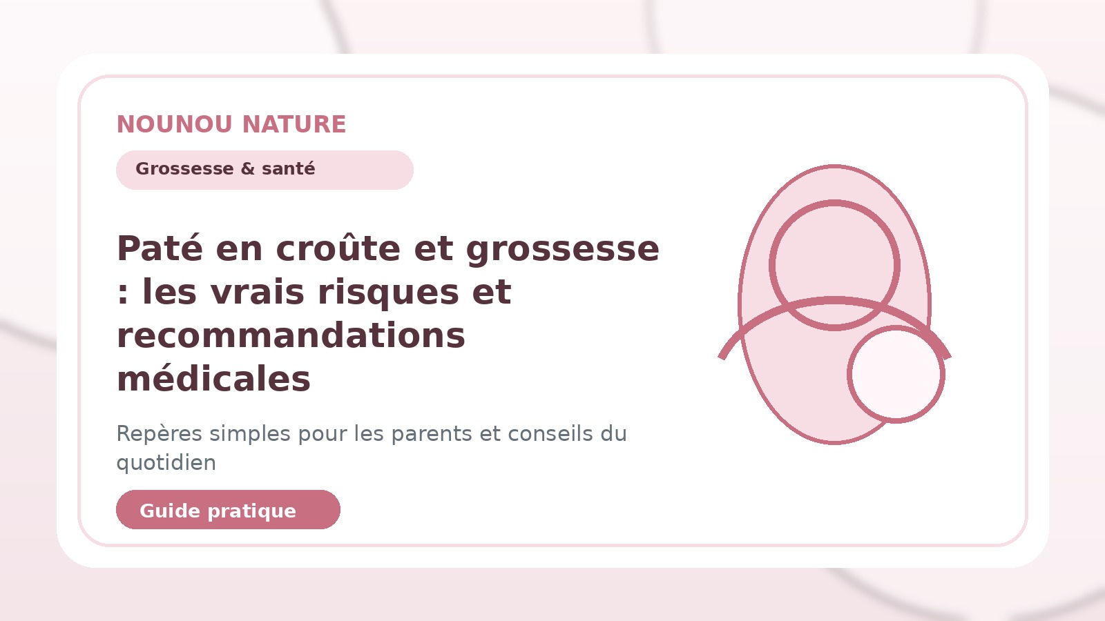 Paté en croûte et grossesse : les vrais risques et recommandations médicales
