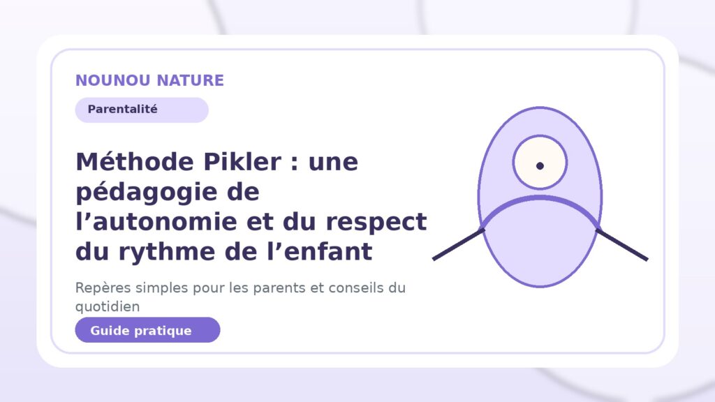Méthode Pikler : une pédagogie de l’autonomie et du respect du rythme de l’enfant