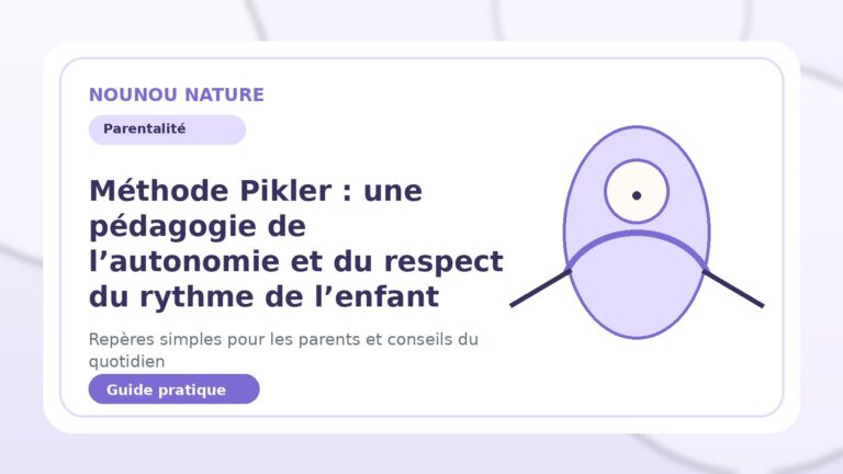 Méthode Pikler : une pédagogie de l’autonomie et du respect du rythme de l’enfant