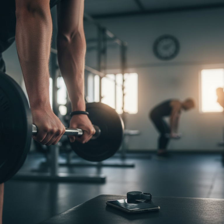 Illustration réaliste sur Bigorexie : quand le sport bascule dans l’excès