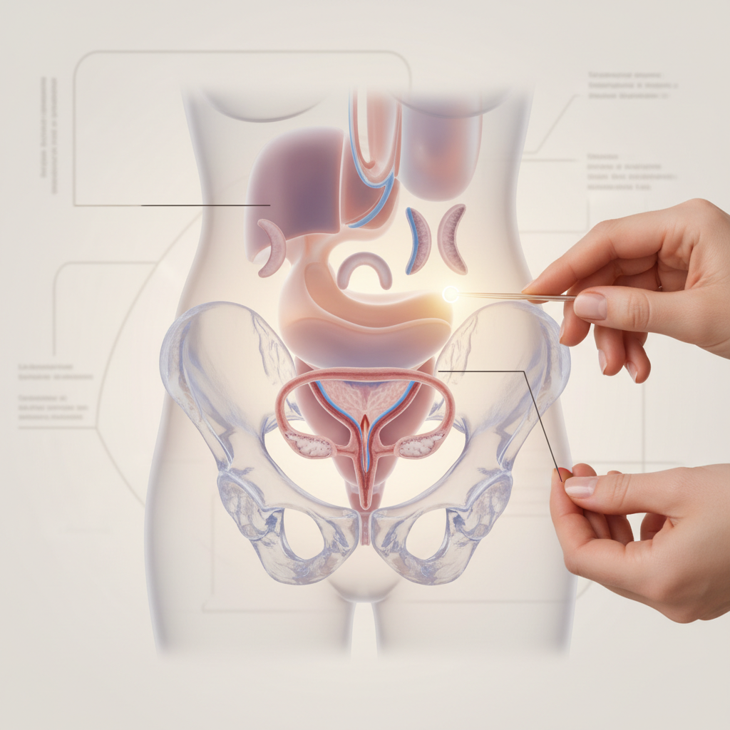 Illustration réaliste sur Démystifier l'hymen : anatomie et santé intime au féminin