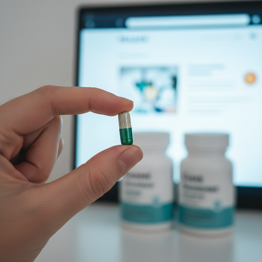 Illustration réaliste sur Nourix : un complément minceur aux risques sanitaires et commerciaux